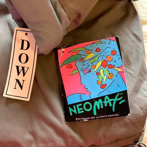Peter Max NEOMAX collector jacket tags on serious offers only extremely rare NOS - Picture 7 of 16